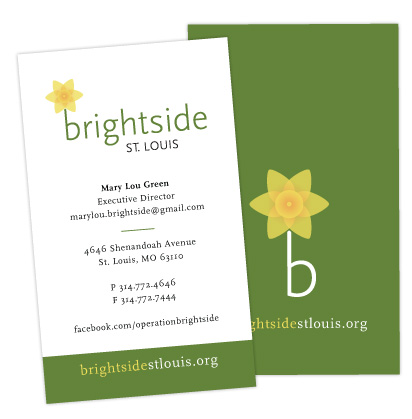 Brightside St. Louis business cards