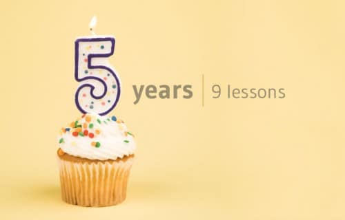 9 start-up lessons in 5 years