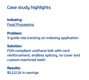 case study highlights section example